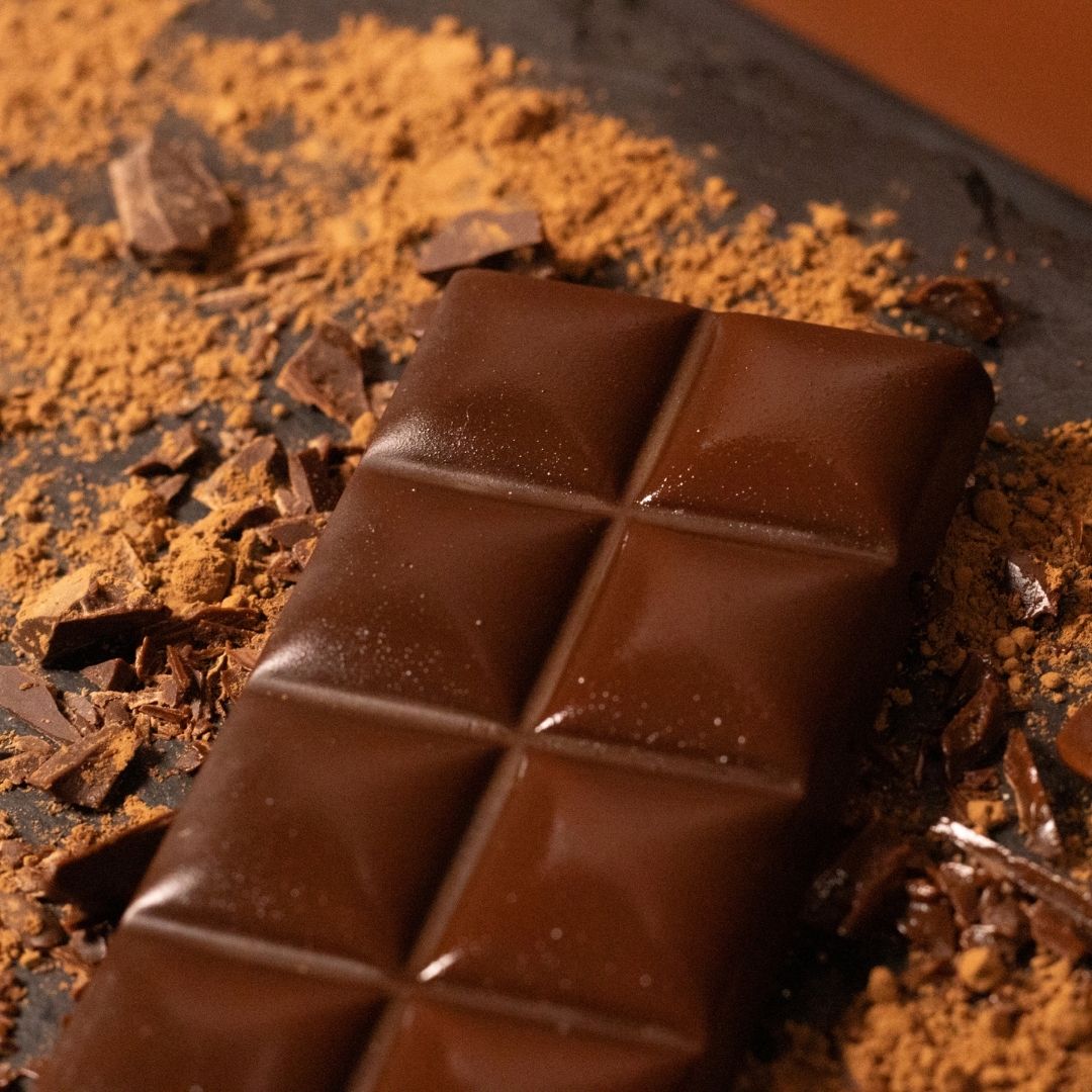 Soft Caramel Dark Chocolate Bar, Gluten Free