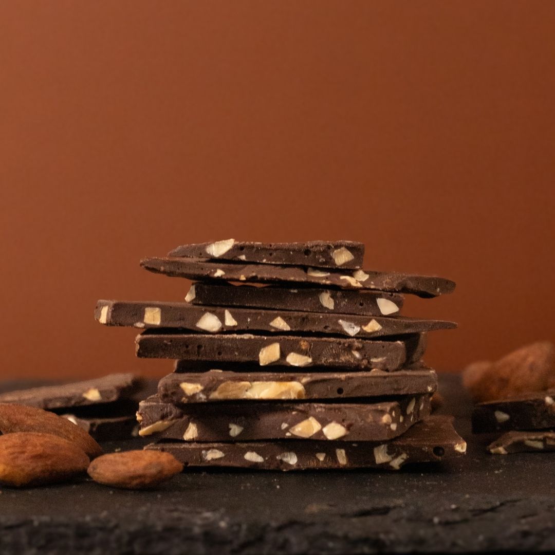 Toasted Almond & Sea Salt Bark, Vegan, Gluten Free