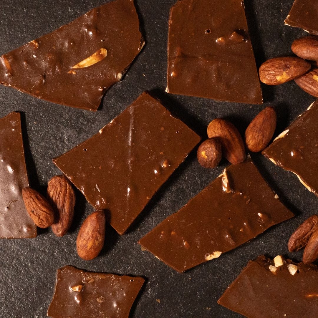 Toasted Almond & Sea Salt Bark - Vegan, Gluten Free