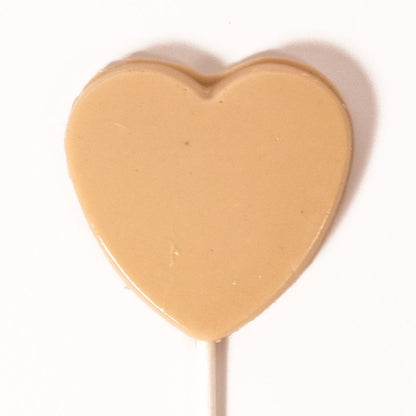 Heart Lollie, White/Dark Chocolate, Gluten Free